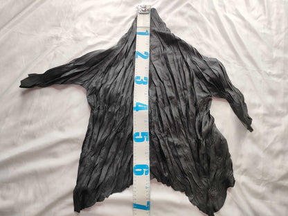 ISSEY MIYAKE Pleats Please Shirt Black Tops