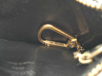LOUIS VUITTON Epi Pochette Cle Noir Wallet