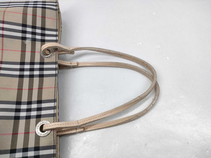 BURBERRY London Hand Novacheck Handbag