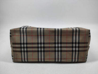 BURBERRY London Hand Novacheck Handbag
