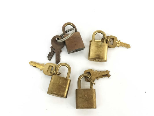 LOUIS VUITTON Padlock Key 4-Piece Set Other Accessories