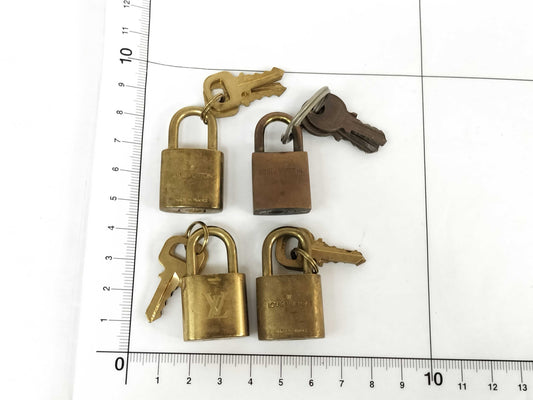 LOUIS VUITTON Padlock Key 4-Piece Set Other Accessories