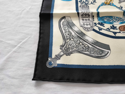 HERMES Carre Handkerchief Scarf