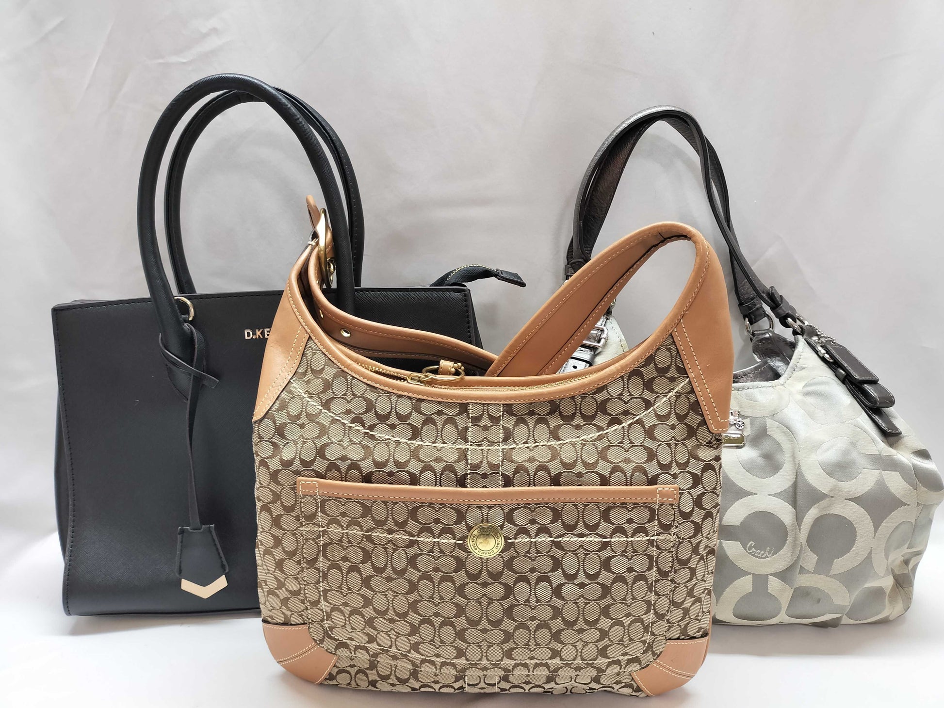 COACH D-KELLY 3-piece women's bag handbag