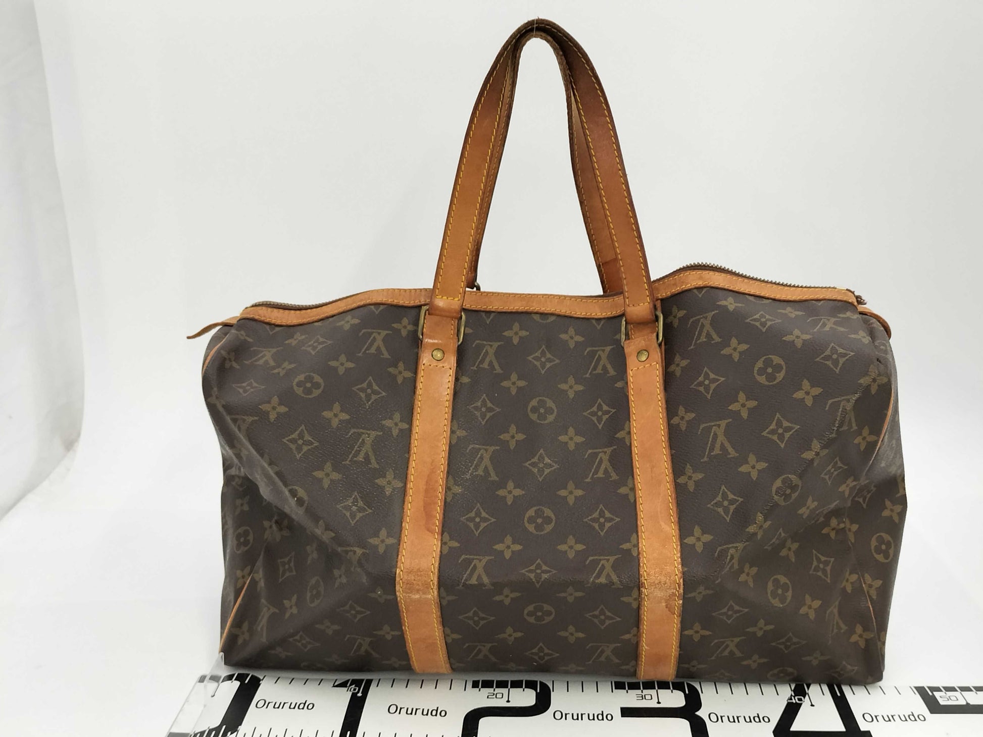 LOUIS VUITTON Monogram Saxophone 45 Boston Bag M41624 Boston Bag