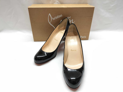Christian Louboutin heeled patent leather pumps