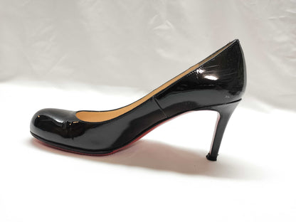 Christian Louboutin heeled patent leather pumps