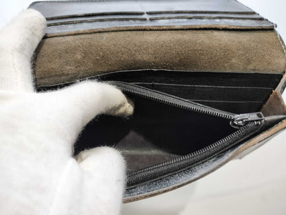 LOUIS VUITTON Epi Porter*3 Wallet Black Wallet