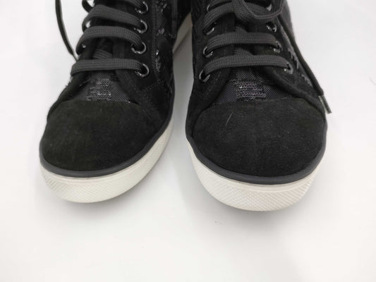 LOUIS VUITTON Damier Sequin Sneakers