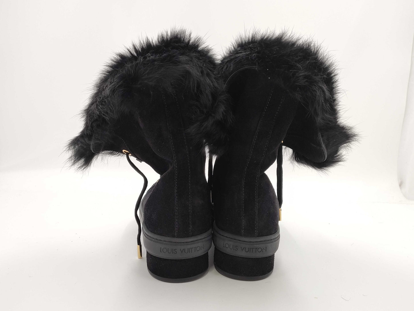 LOUIS VUITTON Fur Short Boots Other Shoes