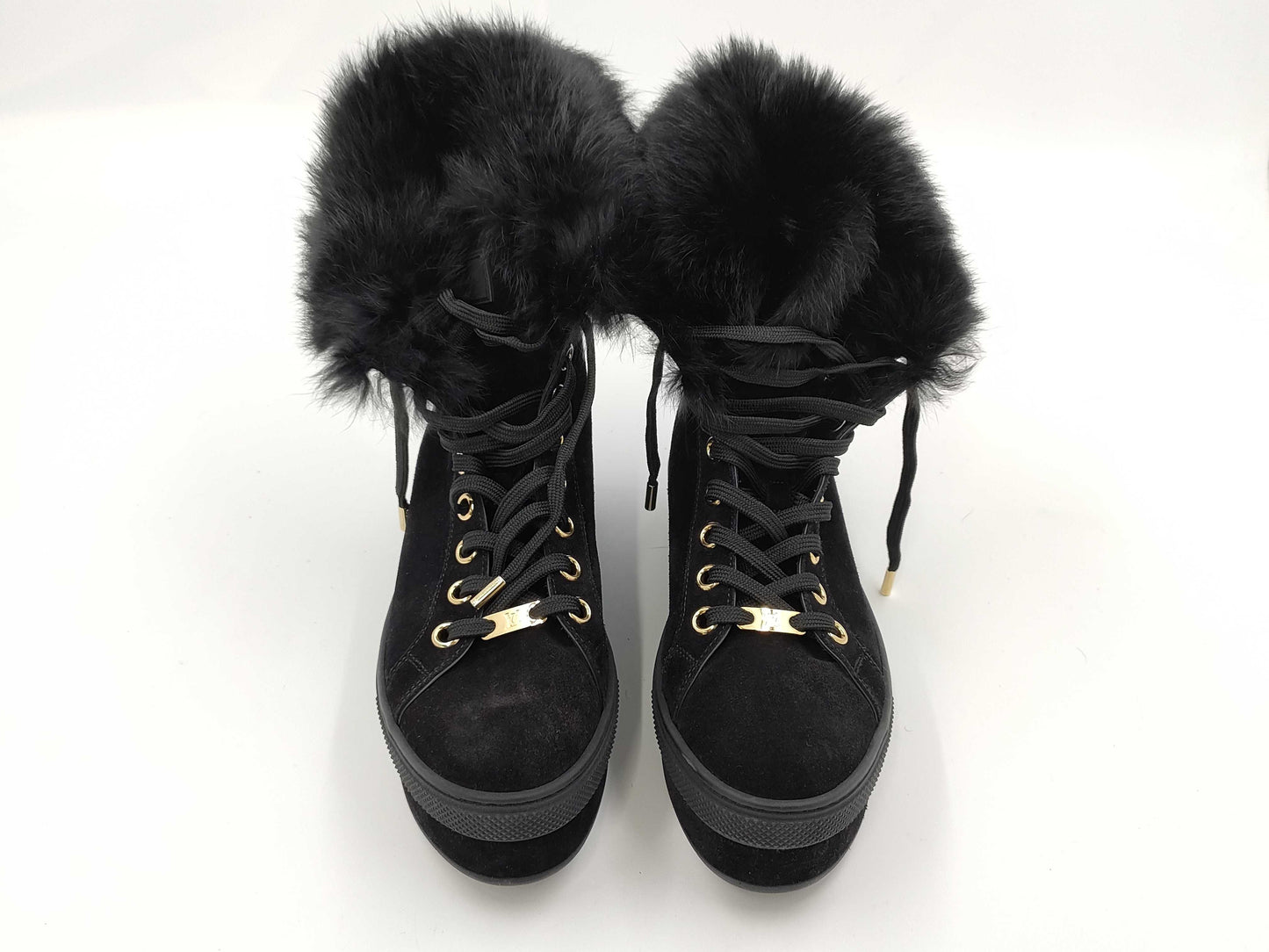 LOUIS VUITTON Fur Short Boots Other Shoes