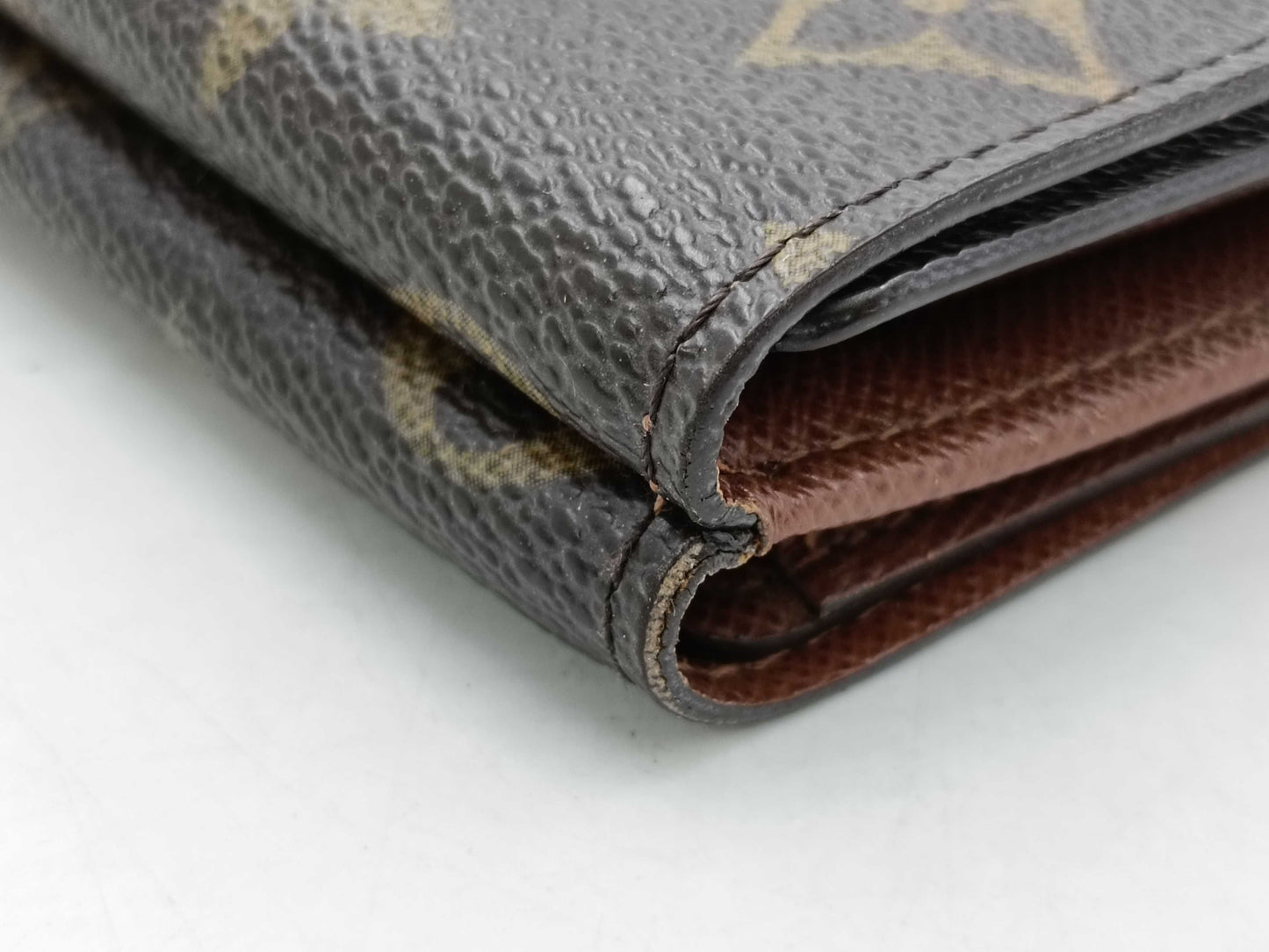 LOUIS VUITTON Monogram Porte Monnaie Carte Credit Wallet
