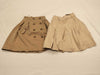 BURBERRY Blue Label Checkered Skirt/Metal Button Skirt