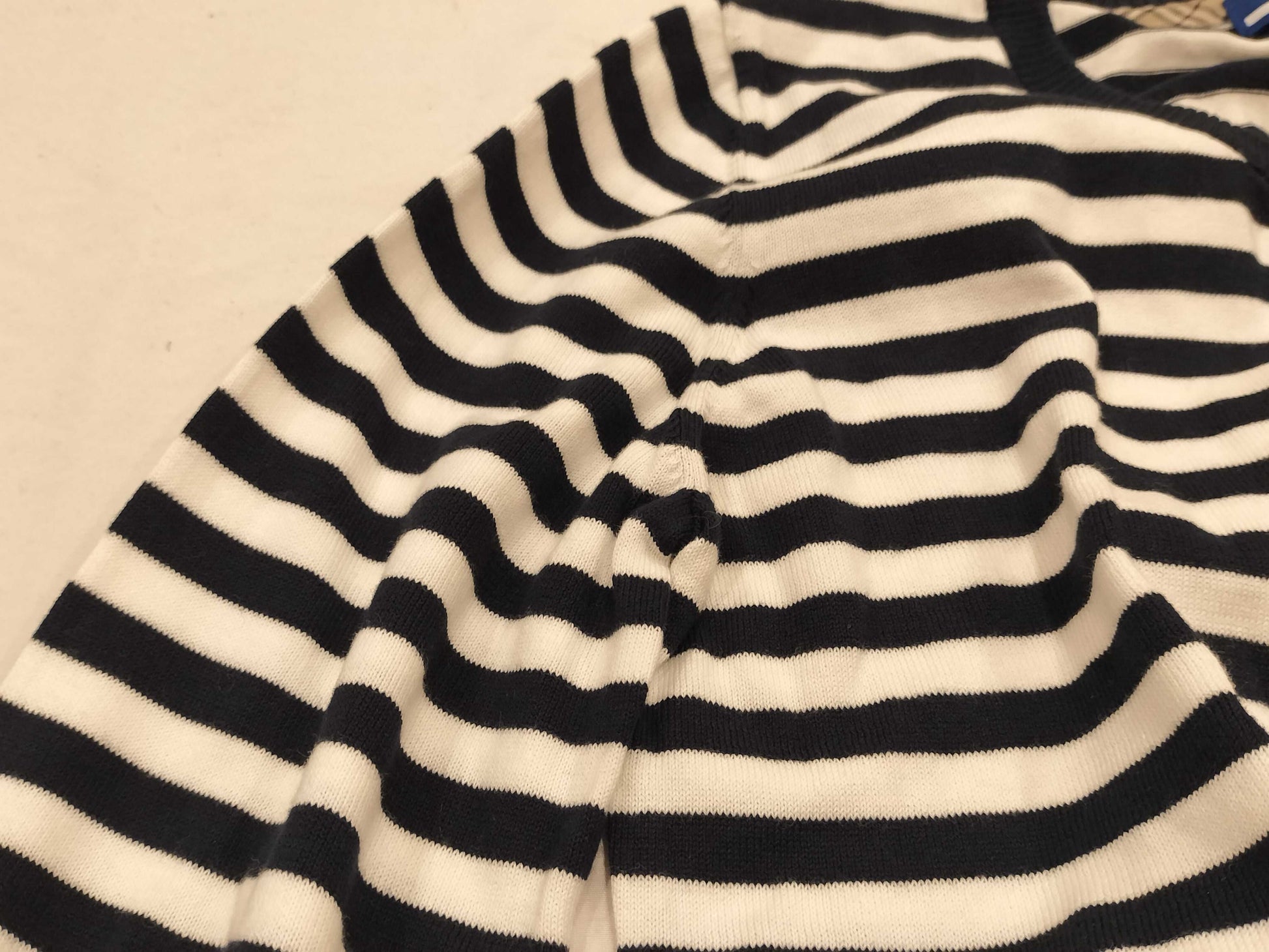 BURBERRY Blue Label Border Cardigan with Tag