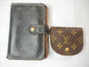 LOUIS VUITTON Monogram M61207 Porte Papier Zip M61970 Porte Monnaie Gusé 2-piece Wallet
