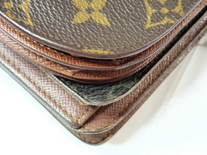 LOUIS VUITTON Monogram M61207 Porte Papier Zip M61970 Porte Monnaie Gusé 2-piece Wallet