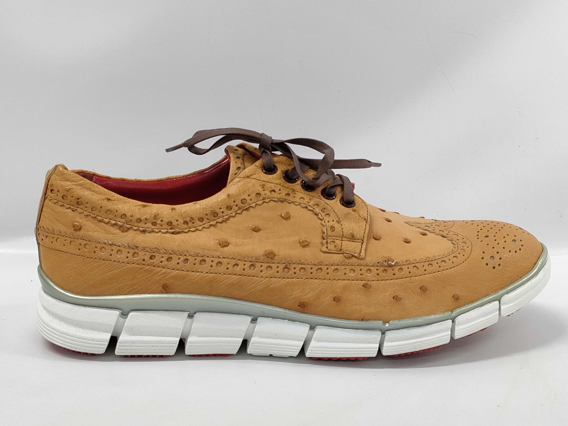 HIROSHI TSUBOUCHI Ostrich Sneakers