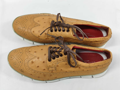 HIROSHI TSUBOUCHI Ostrich Sneakers