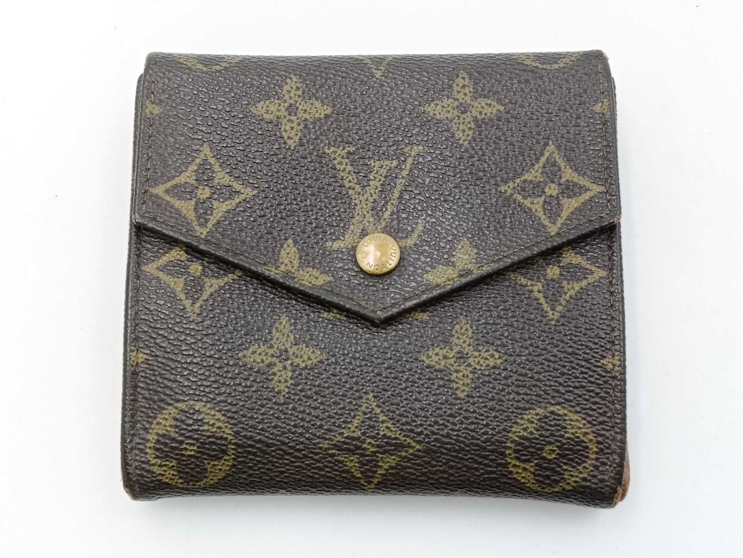 LOUIS VUITTON Monogram Porte Monnaie Carte Credit Wallet