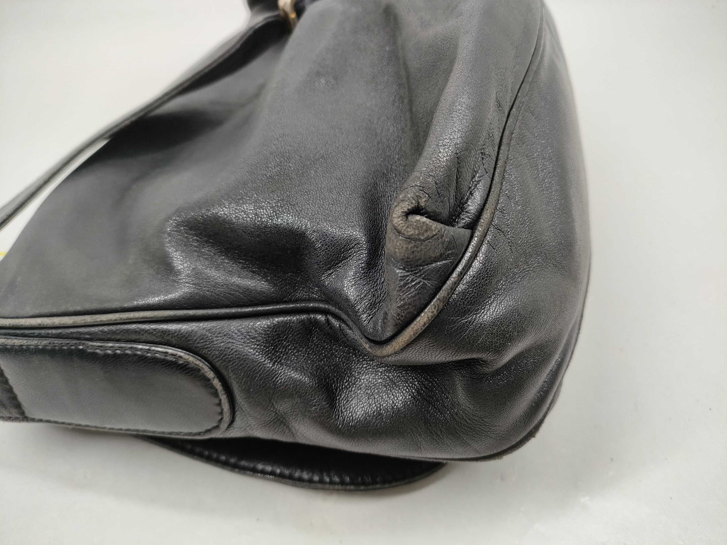 LOEWE Anagram Leather Shoulder Bag