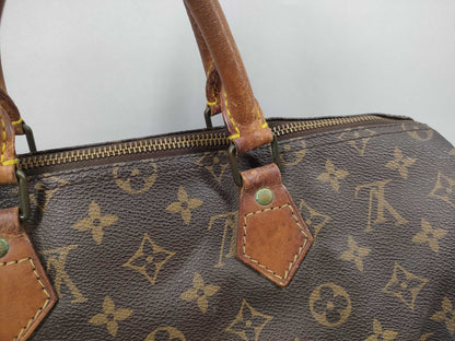 LOUIS VUITTON Monogram M41107 Speedy 35 Boston Bag