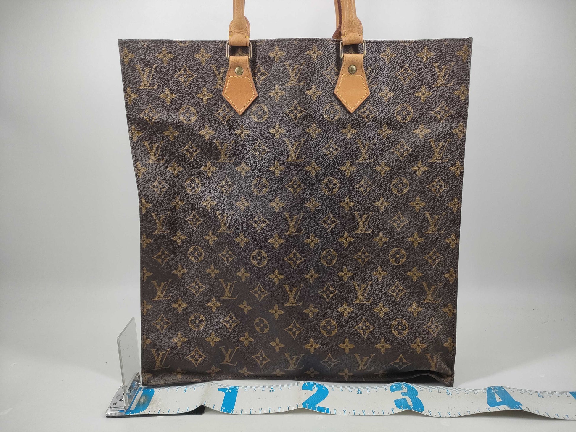 LOUIS VUITTON Monogram M51140 Sack Plastic Tote Bag