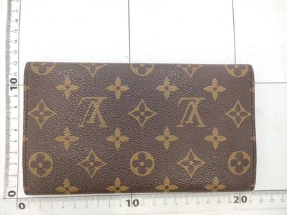 LOUIS VUITTON Monogram Louis Vuitton Long Wallet M61725 Porte-Feuille Sara Monogram Wallet