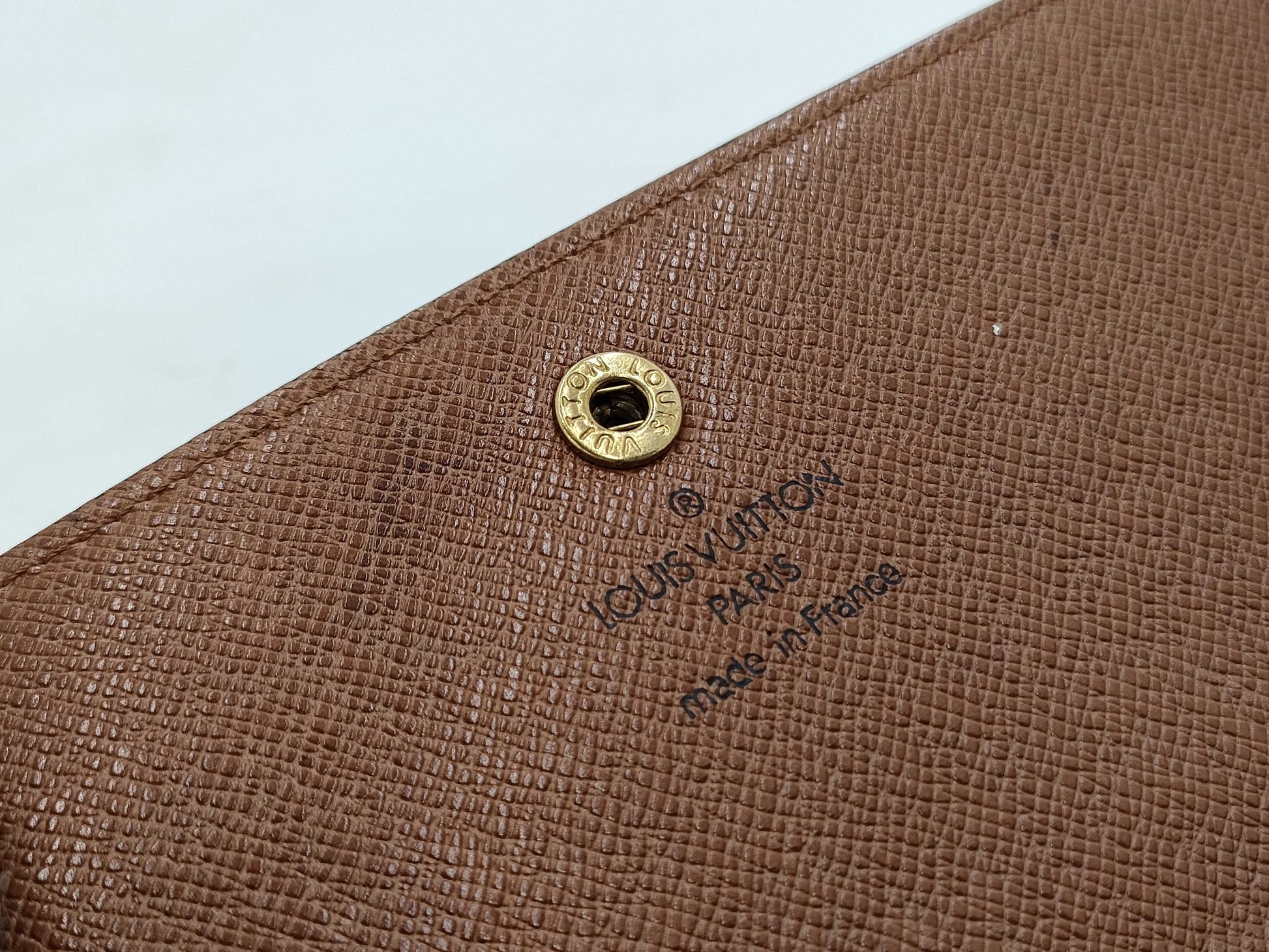 LOUIS VUITTON Monogram Louis Vuitton Long Wallet M61725 Porte-Feuille Sara Monogram Wallet