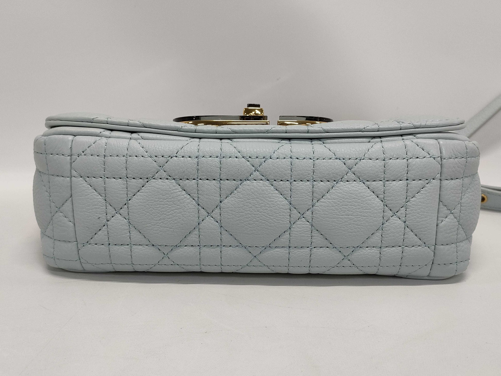 Dior Caro/Small/Shoulder/Lamb Leather Shoulder Bag