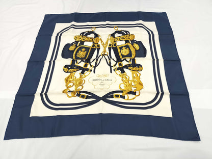 HERMES Carre Carre 90 BRIDESdeGALA Scarf Scarf