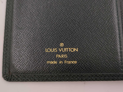 LOUIS VUITTON Taiga Wallet/Coin Case Set of 2 Other Accessories