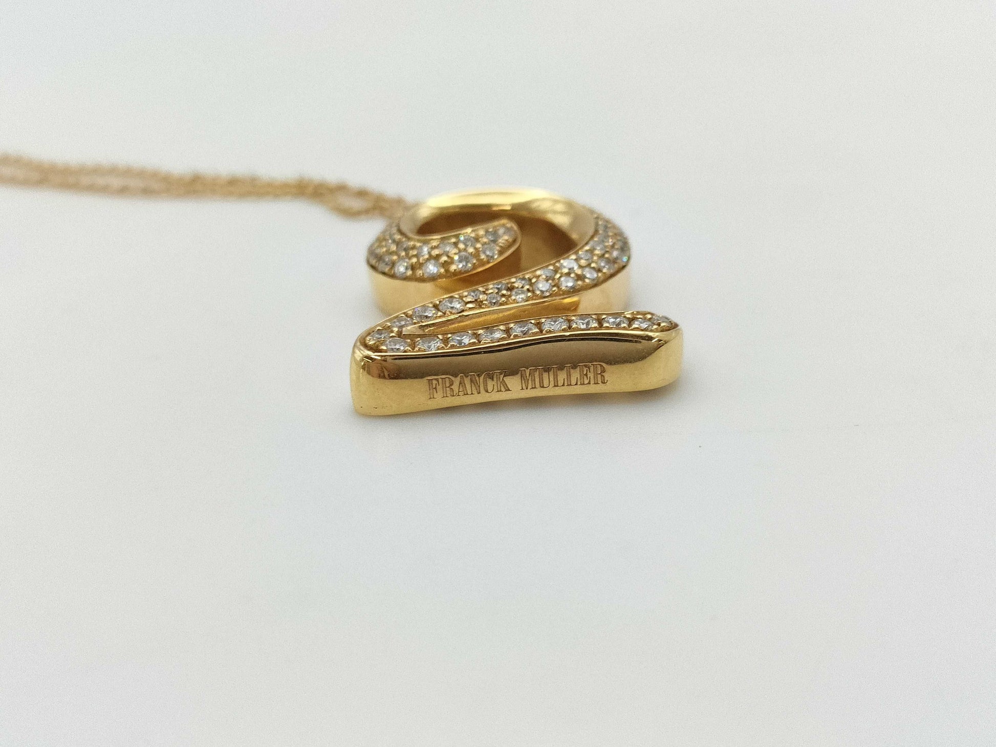 FRANCK MULLER Talisman No. 2 Diamond 750 17.1g Necklace 