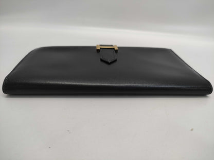 HERMES Calf Bearn Wallet