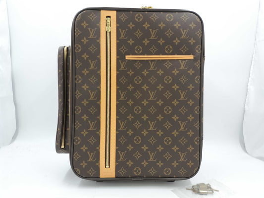 LOUIS VUITTON Monogram M23259 Trolley 50 Bosfall Caster Broken Carry Bag