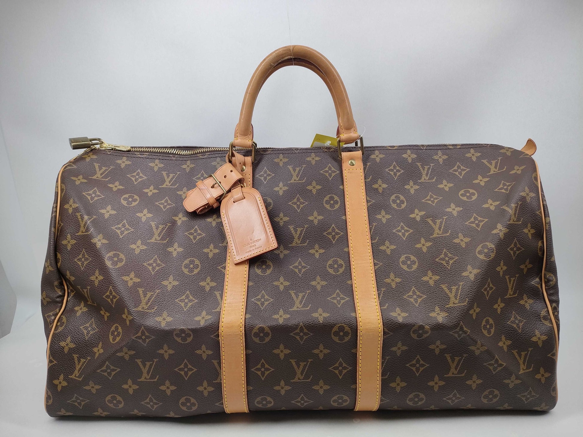 LOUIS VUITTON Monogram M41424 Keypol 55 Boston Bag