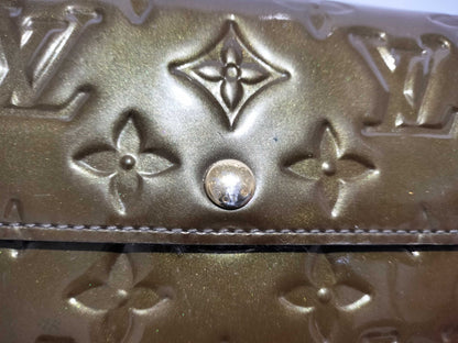 LOUIS VUITTON Vernis Vernis Portefeuille Sarah/2-Piece Wallet Set