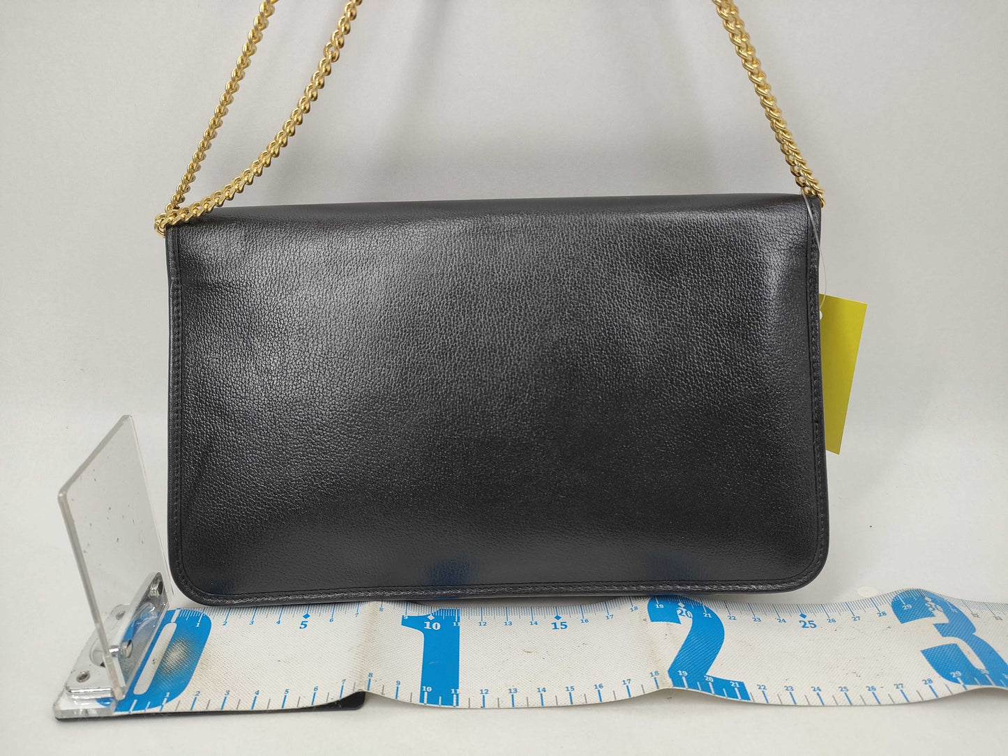 Dior Vintage GD Chain Black Shoulder Bag