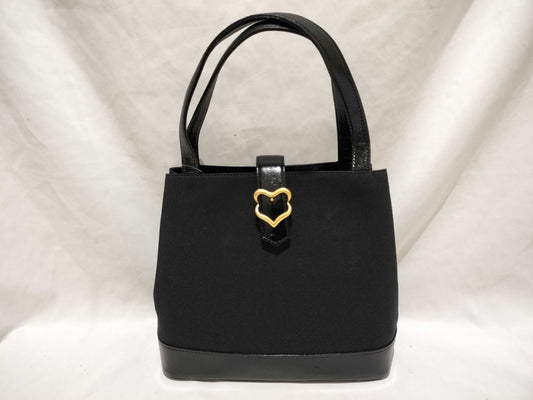 Yves Saint Laurent nylon enamel tote handbag