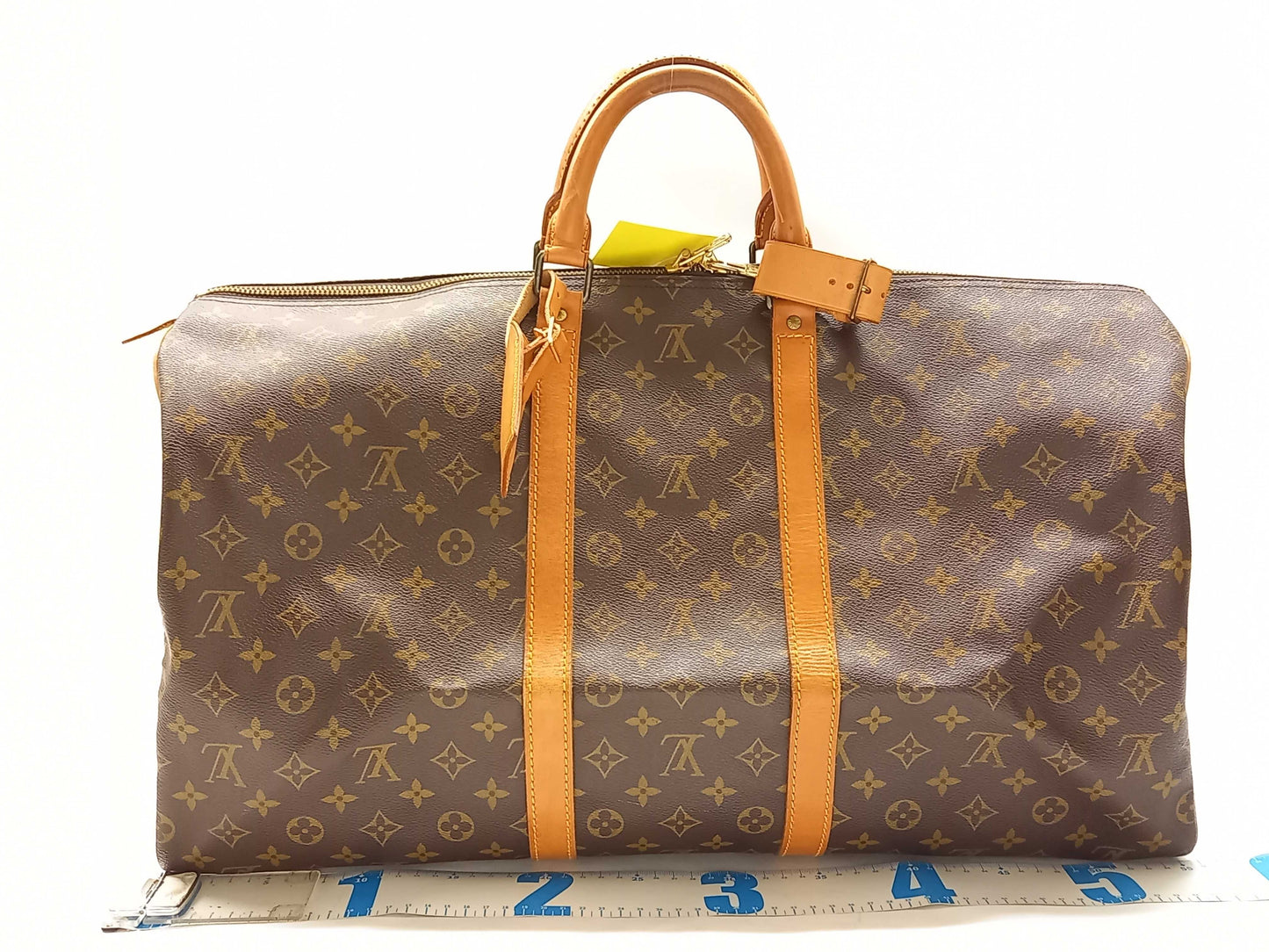 LOUIS VUITTON Monogram Keepall 55 Boston Bag