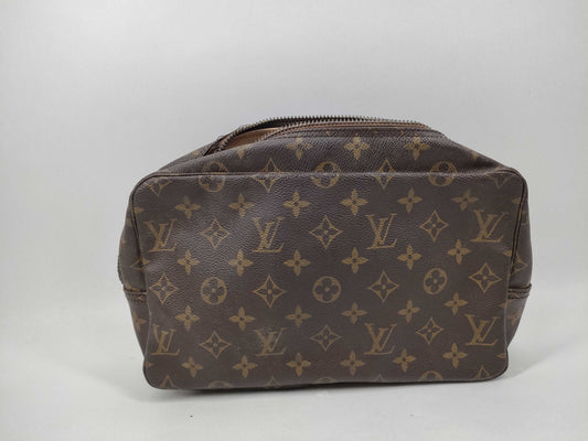 LOUIS VUITTON Monogram True Toilet Pouch Pouch