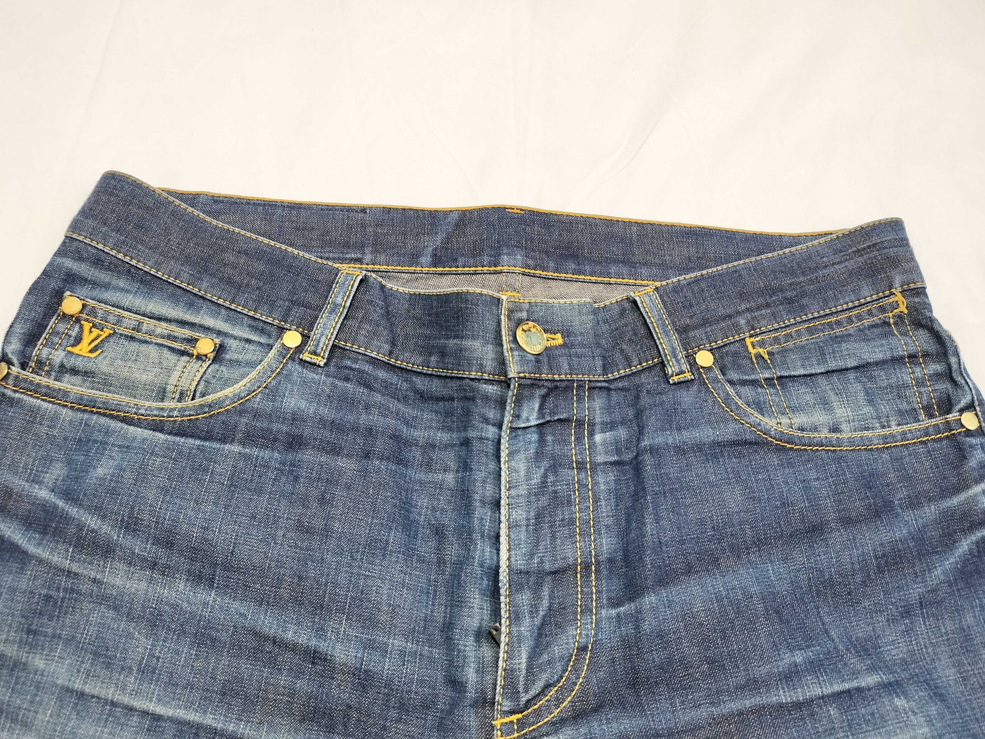 LOUIS VUITTON denim pants pants