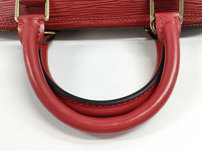 LOUIS VUITTON Epi Alma/AR0966 Red Handbag