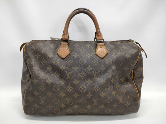 LOUIS VUITTON Monogram Speedy 35/854 Handbag