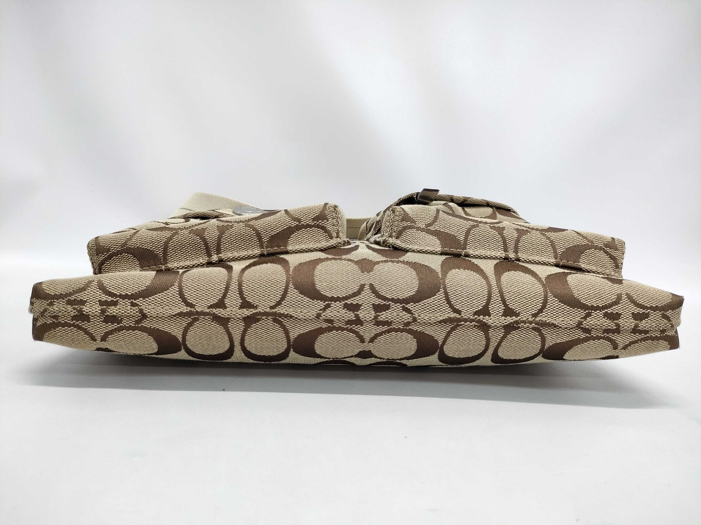 COACH Signature Canvas Shoulder Bag
