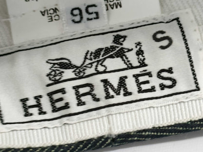 HERMES Striped Cap Other Apparel