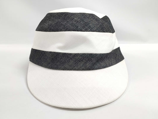 HERMES Striped Cap Other Apparel