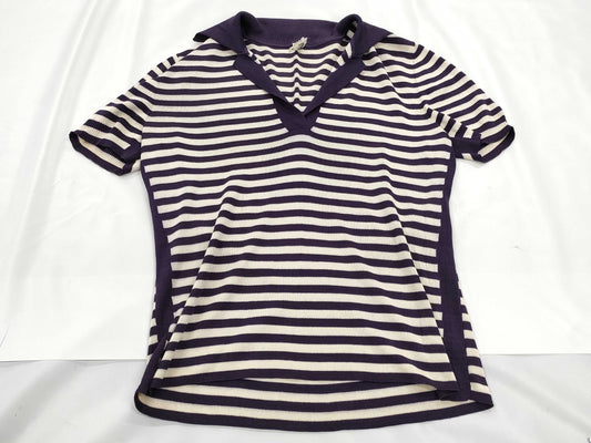 HERMES Striped Shirt Tops