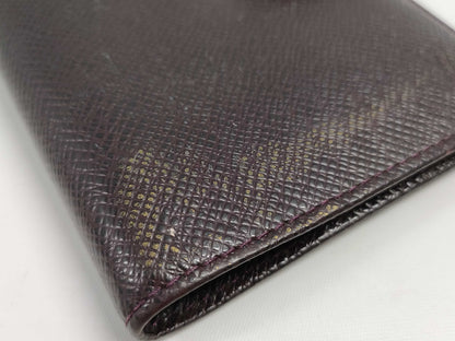 LOUIS VUITTON Taiga Credit Wallet, Agenda, and Pass Case Set Wallet