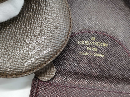LOUIS VUITTON Taiga Porte Monnaie Cubetto Coin Case