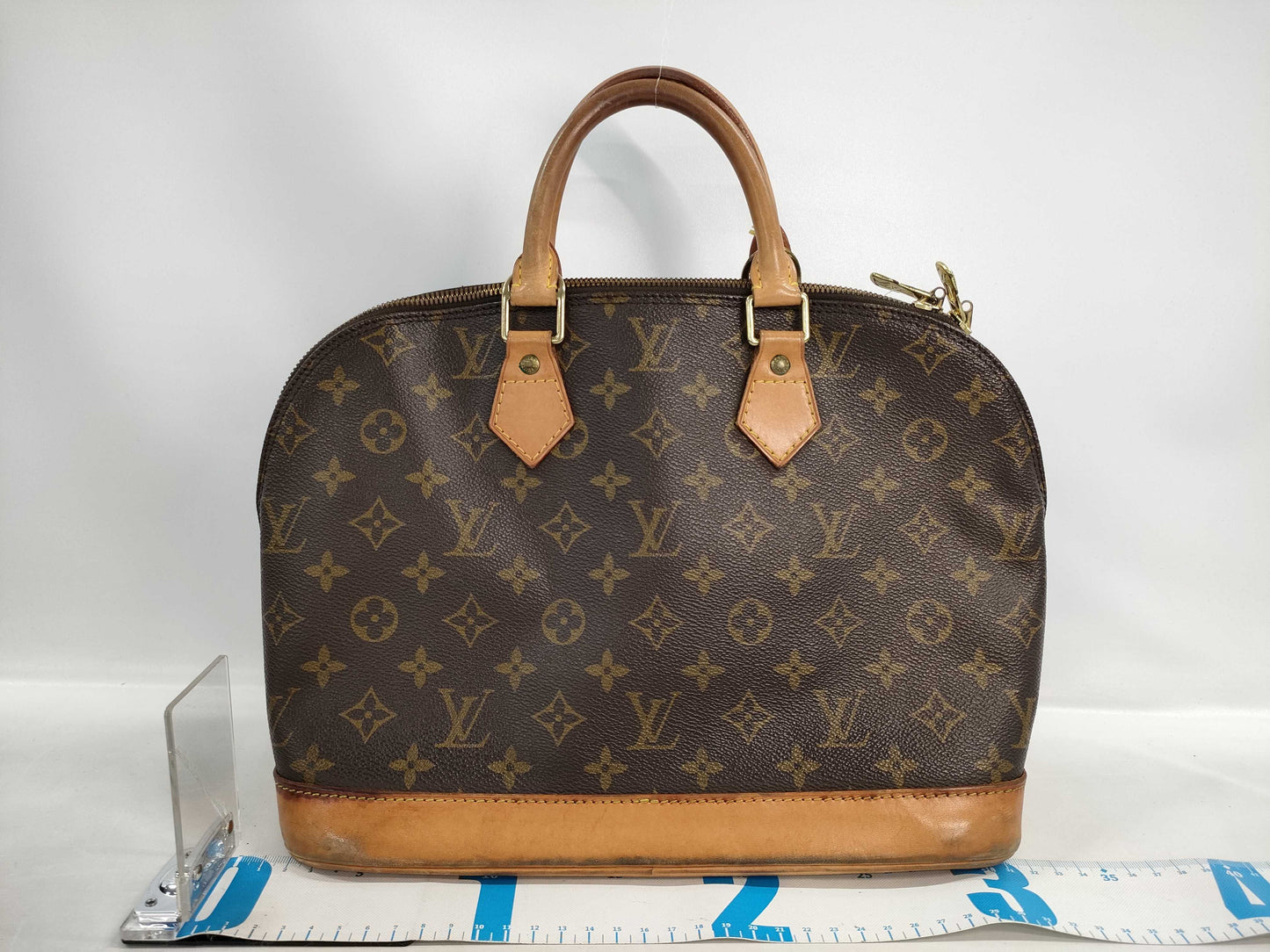 LOUIS VUITTON Monogram M51130 Alma BA0926 Boston Bag